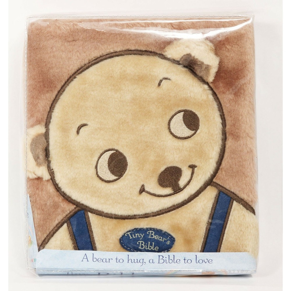 Tiny Bear's Bible Furry Bible Stories Blue by Sally Lloyd-Jones Zonderkidz VGUC